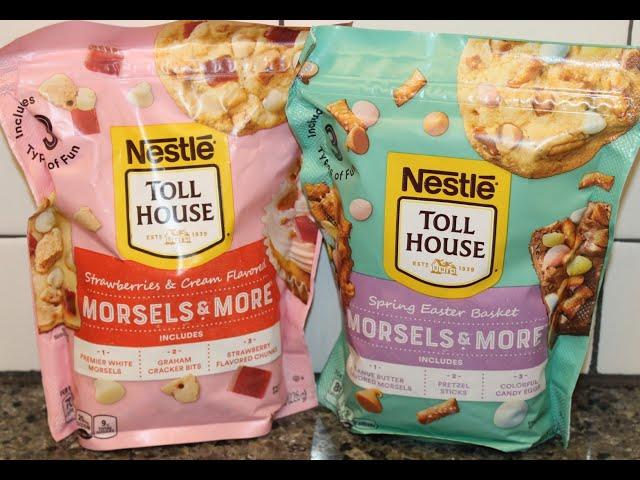 Nestle Toll House Morsels & More: Strawberries & Cream Flavored and Spring Easter Basket Review