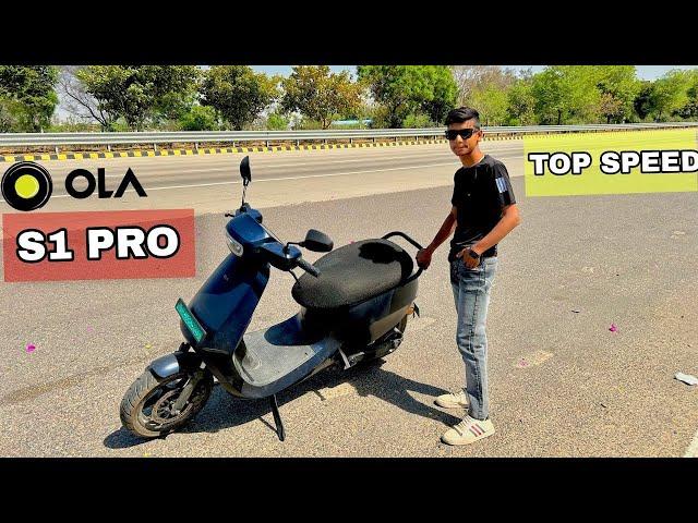 OLA S1 PRO || TOP SPEED || IT IS IMPOSSIBLE @DRAGGER_JATIN