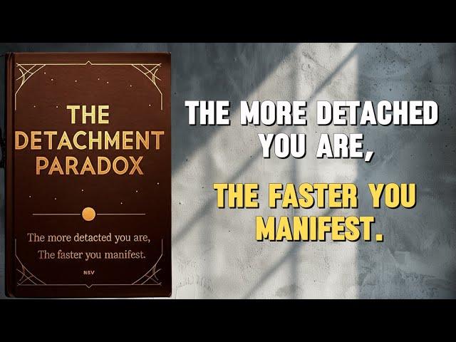 The Detachment Paradox - The More Detached You Are, The Faster You Manifest (New Audiobook)