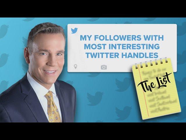 The List: Followers with the most interesting Twitter handles