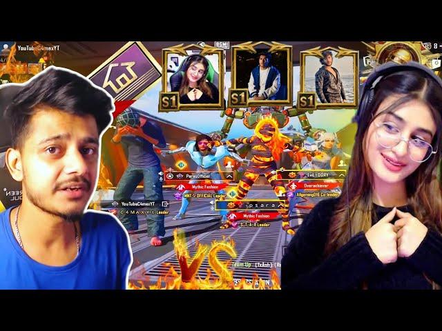 Challenged (Bgmi Partner)& her /Payal gaming// teammates with M4 for 1V3 TDM SAMSUNG,A3,A5,A6,A7