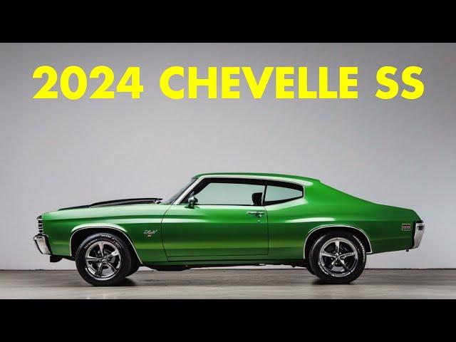 The Wait is Over: NEW 2024 Chevrolet Chevelle 70/SS Takes the Spotlight