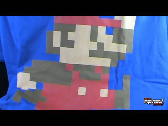 Collectible Spot - 80sTees.com 8-Bit Mario T-shirt