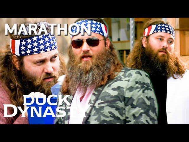 Willie's TOP 5 Best Moments Ever *2-HOUR MARATHON* | Duck Dynasty