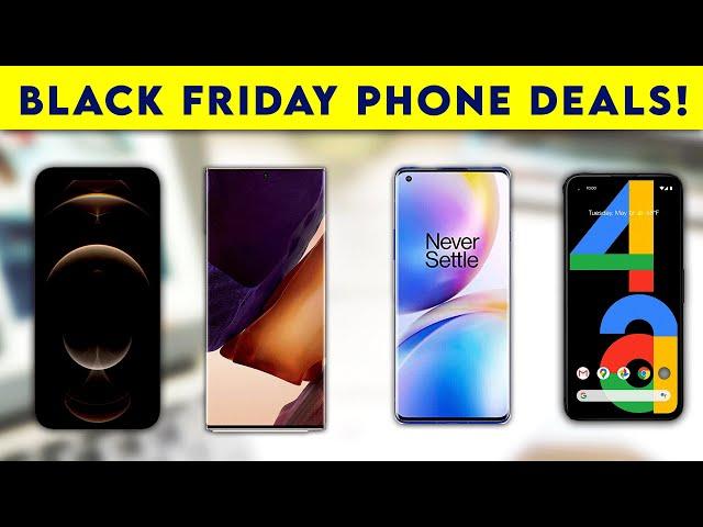 Best Black Friday Phone Deals 2020! Apple, Samsung & Oneplus!