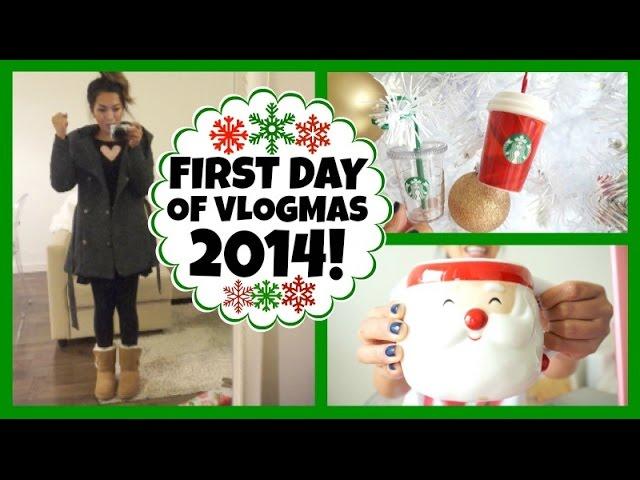 FIRST DAY OF VLOGMAS 2014!!!