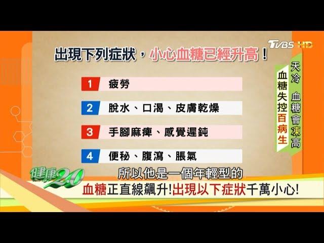 高血糖不自知！出現以下症狀千萬要小心 健康2.0