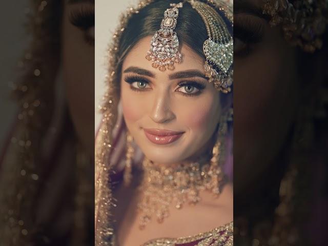 Asian Bride Look Portfolio Shoot | Khurram Sial Film #bridalmakeup #film #makeupartist #asianbride