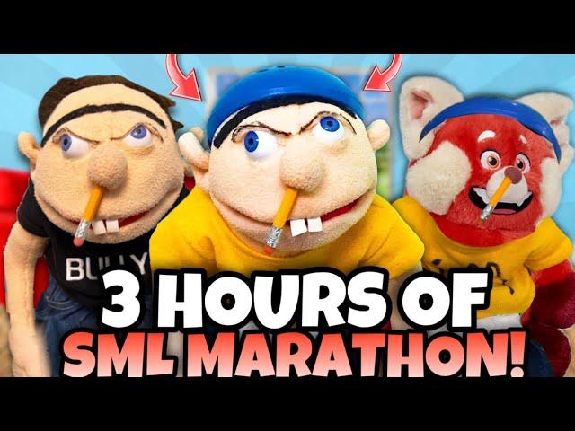 *3 HOURS* OF SML MARATHON! (FUNNIEST OF JEFFY VIDEOS)