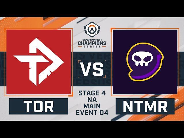 OWCS NA Stage 4 - Main Event Day 4 | Toronto Defiant v NTMR