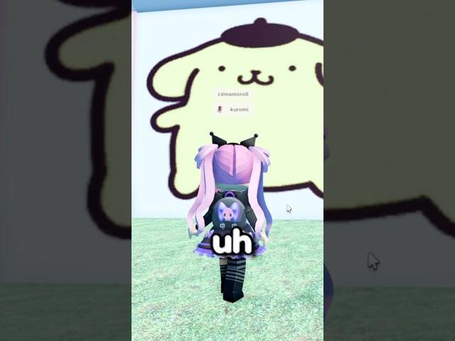 Roblox Guess the Sanrio Characters!  #sanrio #shorts #roblox