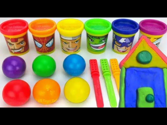 Play-Doh Dream House: Crafting Fun for Kids! | Fun activity for pre school kids | kids video