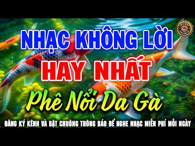 Nhạc Không Lời Hay Nhất Phê Nổi Da Gà | Hòa Tấu Guitar Cổ Điển, Nhẹ Nhàng Êm Tai Nghe Rất Thoải Mái