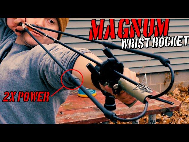 How to Make: Magnum Wrist Rocket Sling Bow