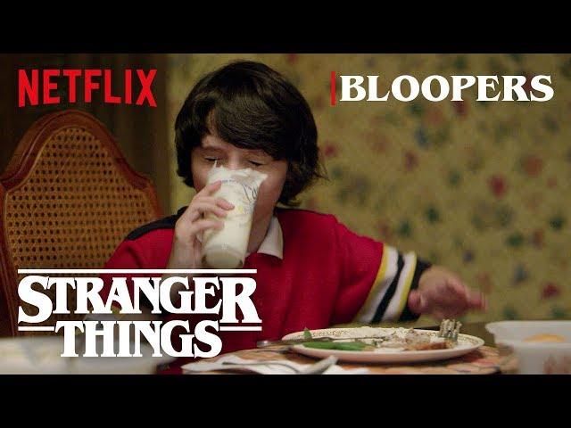 Stranger Things Season 1 Bloopers | Netflix