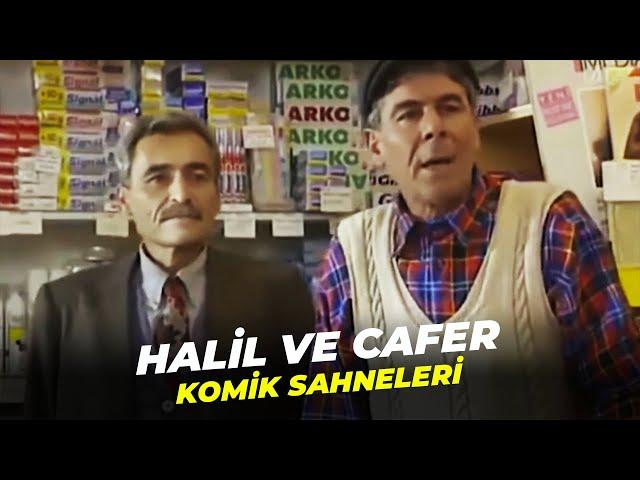 Halil Pazarlama ve Kapıcı Cafer Sahneleri - Bizimkiler