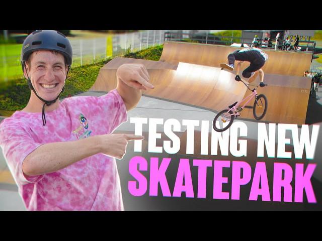 AMAZING BMX PARK ON TEST!