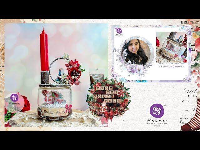 Adorable snow globe scene tutorial!