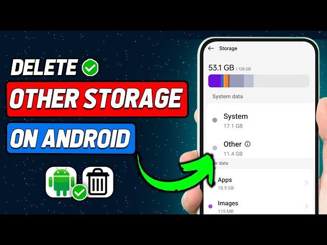 How to Delete Other Storage on Android | How to Free up Space on Android Phone (2024 New Method)