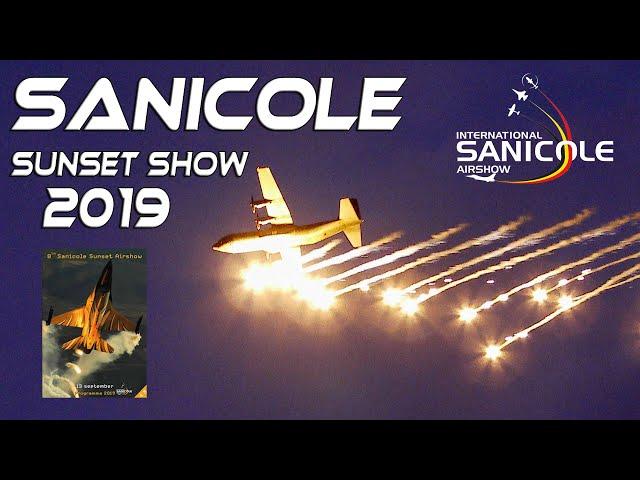 Sanicole Sunset Airshow 2019 Full Report, Saab Viggen ,F-16 ,P-51 & Spitfire ,etc  4K