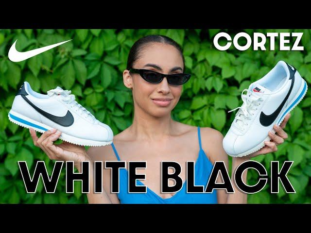 THIS $85 Nike Cortez is a BEST SELLER!? How to Style them for Summer 2023 White Black Review