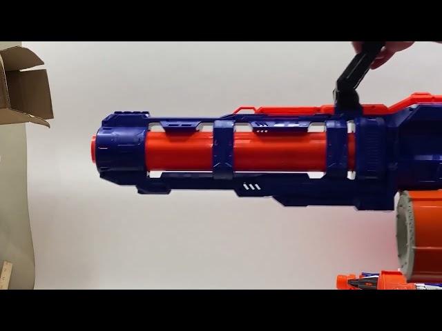 Nerf Elite - x1 TITAN CS-50, x1 Rapidstrike CS-18 & x2 Hyperfire Elite Test