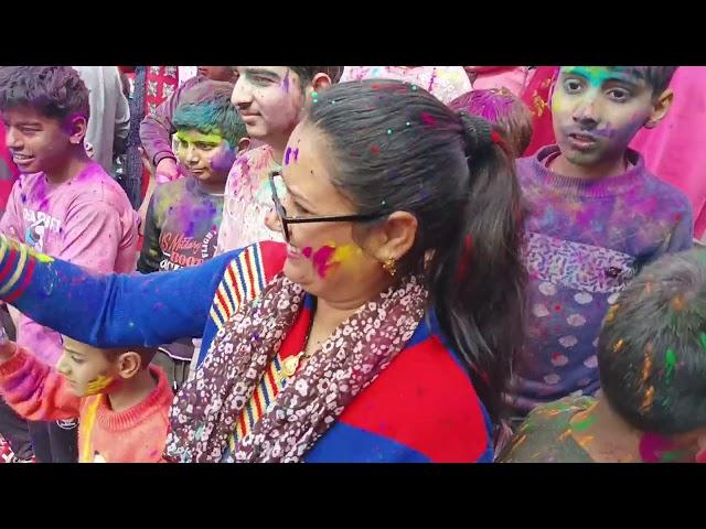 Holi Celebration at Seri Manch , Mandi 13th March 2025.