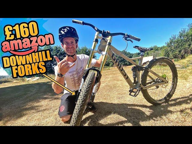 I BOUGHT THE CHEAPEST DOWNHILL FORKS ON AMAZON  - WILL THEY SNAP?