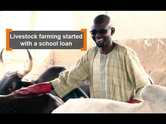 Burkina Faso: Livestock farming started with a school loan