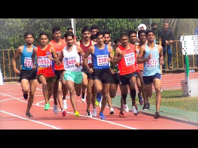 1500m Final | Harendra vs Parvej vs Prince @ 81st All India Inter University Athletics Championship