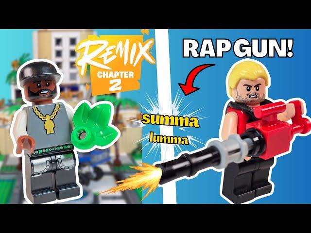 I built Fortnite Remix in LEGO Ft. Snoop Dogg!