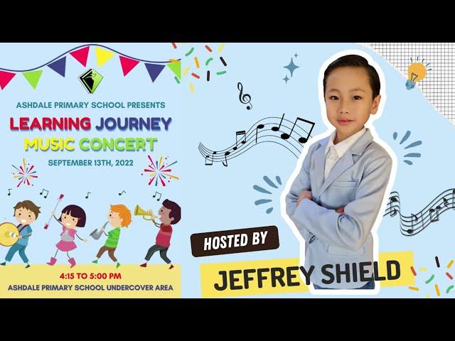 Jeffrey Shield As A Host & Piano Performance at Learning Journey Music Concert 2022