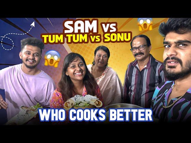 Cooking Challenge | ನಮ್ Appa - Amma Judge ‍️ | Samsameer_insta