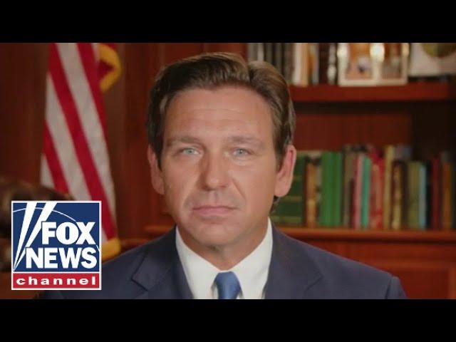 Ron DeSantis: The experiment has failed