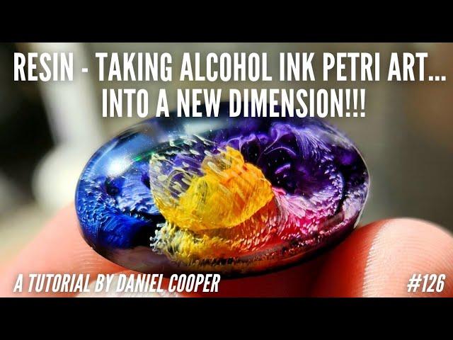 #126. Resin Art Taking PETRI EFFECT Into A NEW DIMENSION! A Tutorial by Daniel Cooper