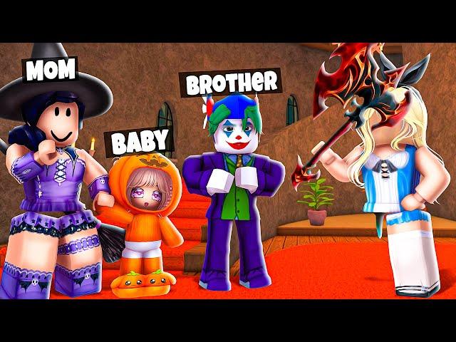 PLAYING the MM2 HALLOWEEN Update WITH MY FAMILY!