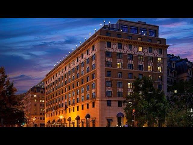 Hotel Washington - Best Hotels In Washington DC For Tourists - Video Tour