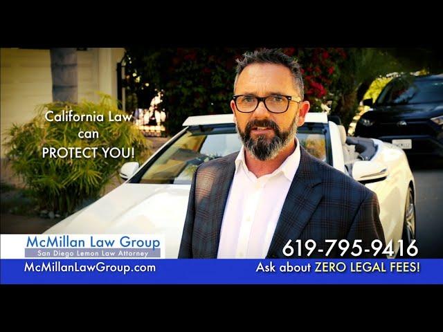 McMillan Law Group | California Lemon Law Lawyer | +1 619-795-9430