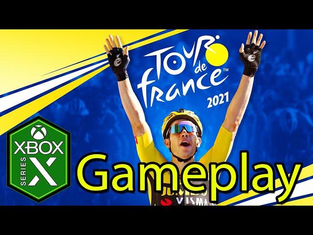 Tour De France 2021 Xbox Series X Gameplay