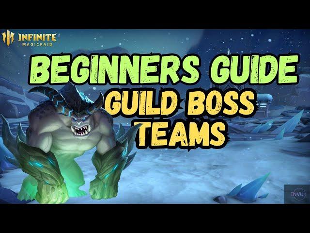 Infinite Magicraid (IMR): Beginner Guide for Guild Boss