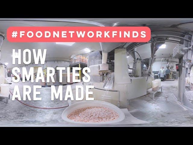 How Smarties Are Made: Exclusive Candy Factory Tour | The Best Restaurants in America | Food Network