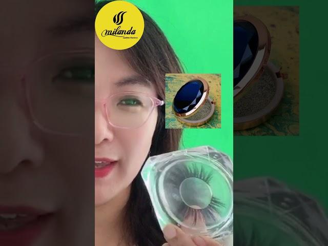 Super Practical! Wholesale Clear Cute Exquisite Round Acrylic Eyelash Box|Diy Eyelash Case Vendors