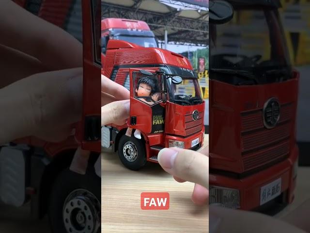 FAW mini loader transporter truck #diecast #viral #faw #truck #car #shorts #short