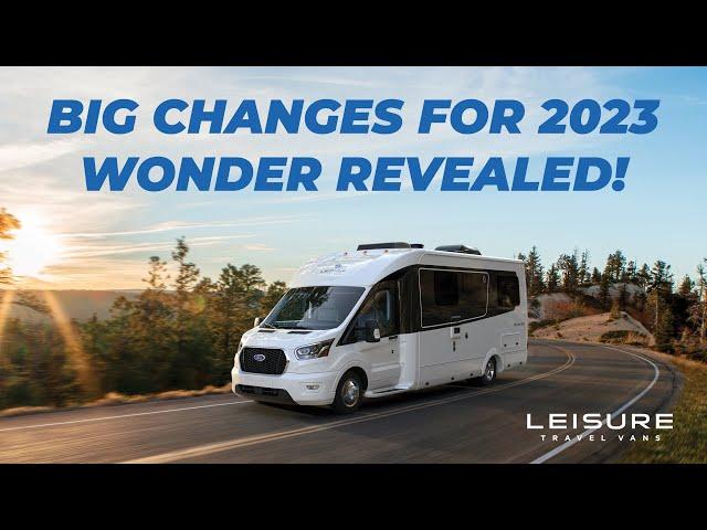 2023 Leisure Travel Vans Wonder changes revealed! What's new for 2023?