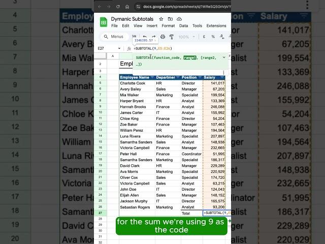 Want Easy Data Analysis? Learn the Subtotal Function Now