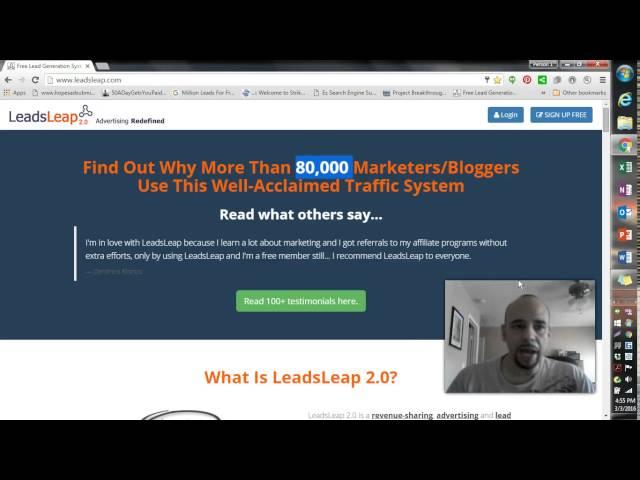 How to Set up a Free Ad using LeadsLeap