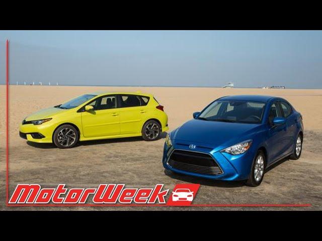 MotorWeek | First Look: 2016 Scion iA and iM