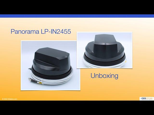 Panorama LP-IN2455 Dome Antenna - Unboxing