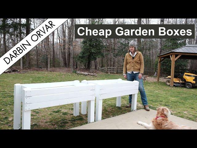 How To Make the Most Cheap & Efficient Garden Boxes (Raised Planters)