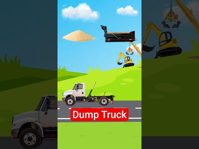 Dump Truck Loading Sand - Heavy Equipment in Action! #dumptruck #truck